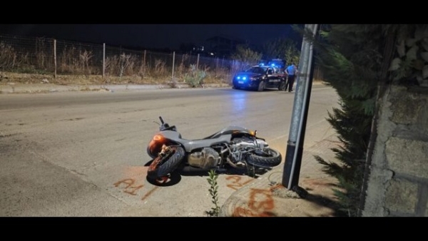 Favara, morto 15enne a seguito di un grave incidente stradale
