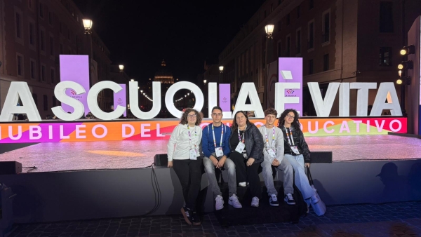 Studenti del liceo scientifico “Fermi” al Giubileo delle Educazioni di Roma
